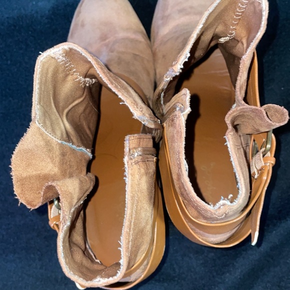 Tan Belted Booties - Picture 3 of 11